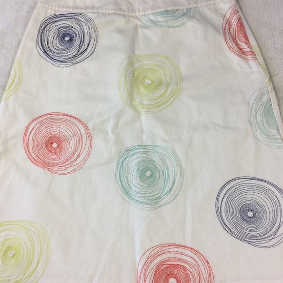 Boden Embroidered Swirls Pencil Skirt - Picture 2 of 8